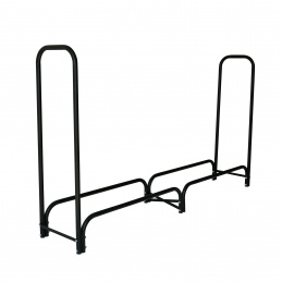 Aga Suport pentru lemne 200x36x116 cm Negru Aga Suport pentru lemne 200x36x116 cm Negru