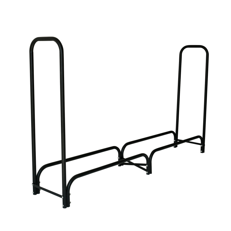 Aga Suport pentru lemne 200x36x116 cm Negru