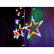 Cortină luminoasă LED Aga Stele 2,5 m 138 LED Multicolor