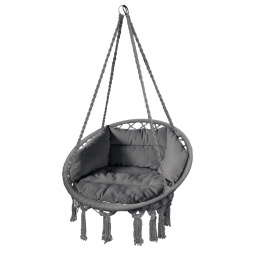 Linder Exclusiv Závěsné křeslo MC4395 Dark Grey