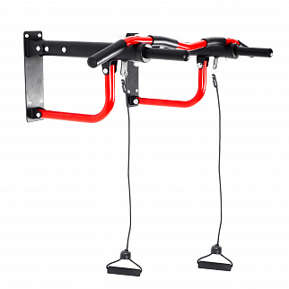 Aga Bară de perete cu extensoare Roșie