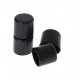 Capace pentru picioarele scaunelor 19 mm Negre