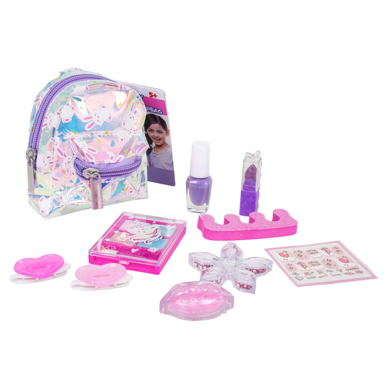 Set pentru Mica Stilistă + Geantă Cosmetice Rucsac