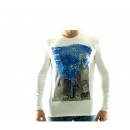 Tricou CALVIN KLEIN cmp84q Blanc
