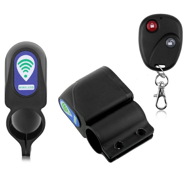 Alarm L47E pentru bicicletă cu motor cu telecomandă