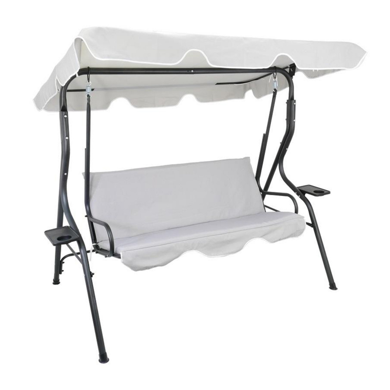 Aga Leagăn de grădină 170x110x153 cm Gri