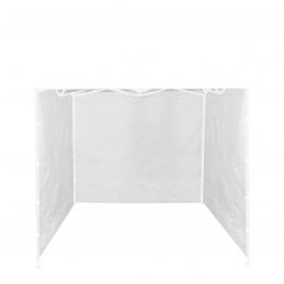 Aga Pereți laterali pentru stand de vânzare 3x3m Albă