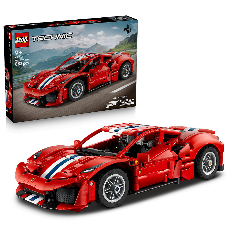 LEGO® Technic 42235 Ma?ina Ferrari 488 PISTA