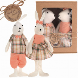 Câțiva iepurași de Paște în ambalaj decorativ