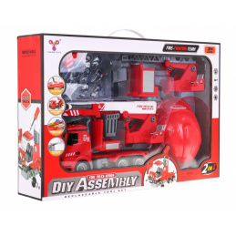 Mașinuță Pompieri 2în1 Cască