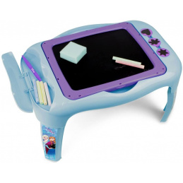 Măsuță pentru copii Darpeje Regatul de Gheață cu tablă dublă față-verso