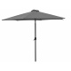 Linder Exclusiv Umbrelă de soare înclinabilă 250 cm Gri deschis