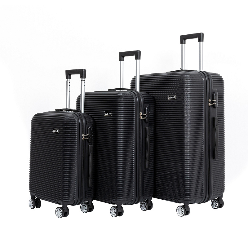 Set de valize de călătorie Aga Travel MR4651 Negru