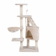 Aga Scratcher pentru pisici 49x40x115 cm Bej
