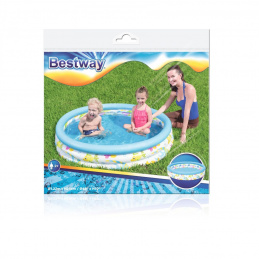 Piscină Brodzik Rybki 1 22 25cm BESTWAY