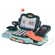 Casă de marcat interactivă pentru copii 3+ Distracție la magazin + scanner + calculator + microfon + cântar + coș + accesorii 24 el.