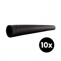 Aga Protecție din spumă pentru stâlpii trambulinei 70 cm Negru 10 bucăți