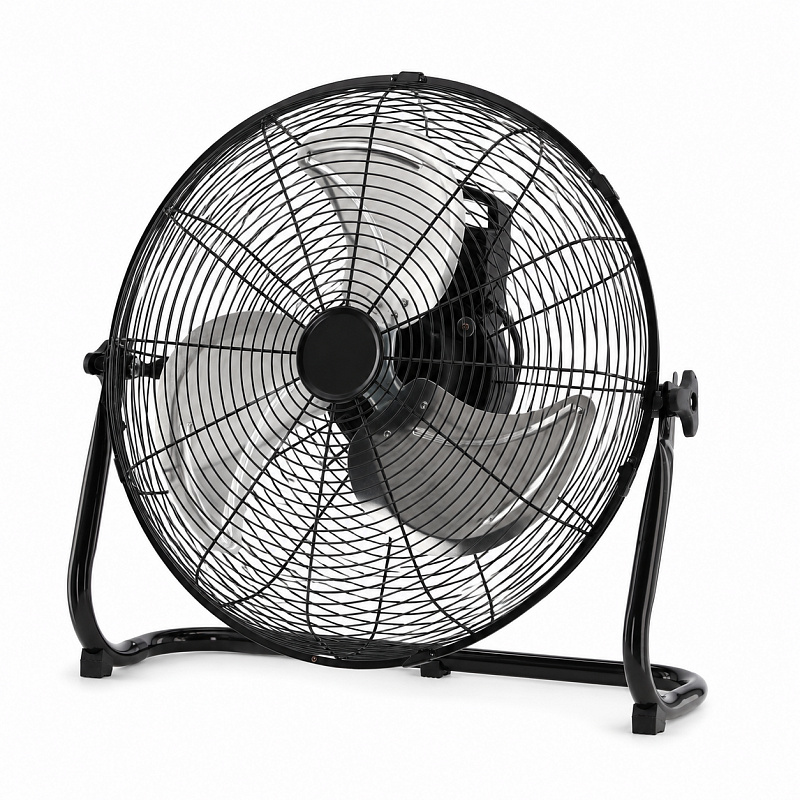 Aga Ventilator de podea 50 cm Negru 6DAZ531 - CALITATEA a II-a