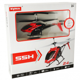 Elicopter RC Syma SYMA S5H 2.4GHz RTF roșu