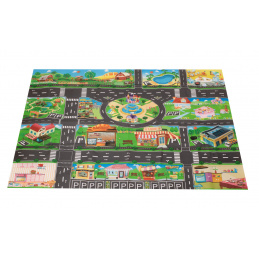 Aga Covoraș colorat impermeabil 130x100cm Oraș