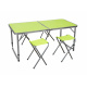 Aga Set pliabil de camping Verde
