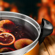 Tresko Fierbător de vin fiert 20 l Portocaliu