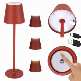 Lampă LED de masă cu 3 moduri de iluminare, tactilă - fără fir