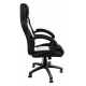 Scaun de joc Aga Racing MR2070 Negru - Alb
