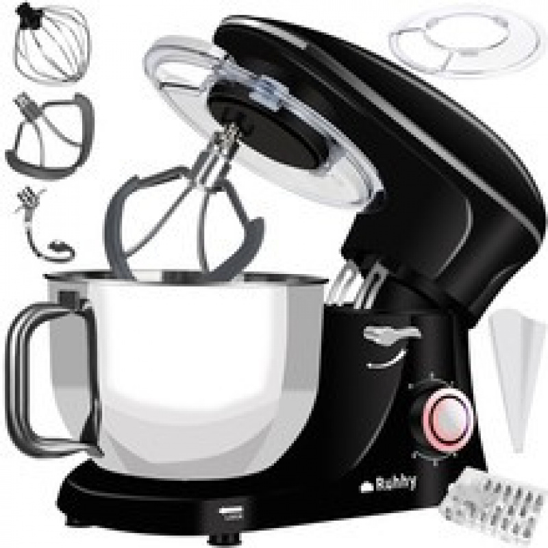 Robot de bucătărie 6,2l, 2200 W Negru Ruhhy 16745
