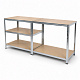 Raft metalic Linder Exclusiv 180x100x60 cm 5 polițe