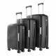 Set de valize de călătorie Aga Travel MR4682 Negru