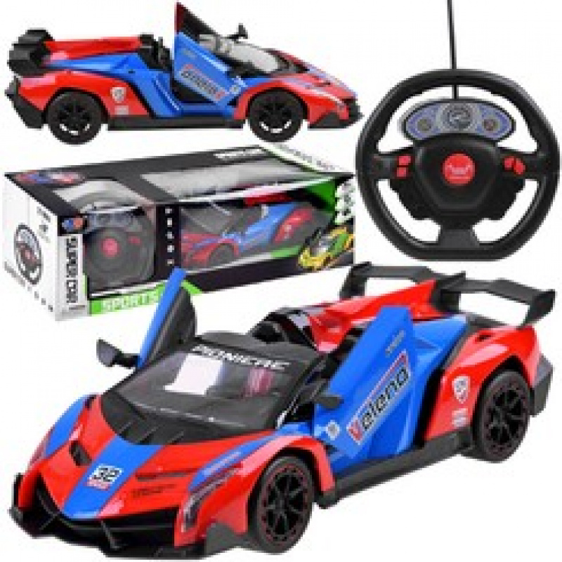 Mașină sport cu uși care se deschid și telecomandă RC0583