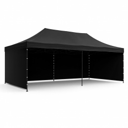 Cort de petrecere Aga 3x6m Negru